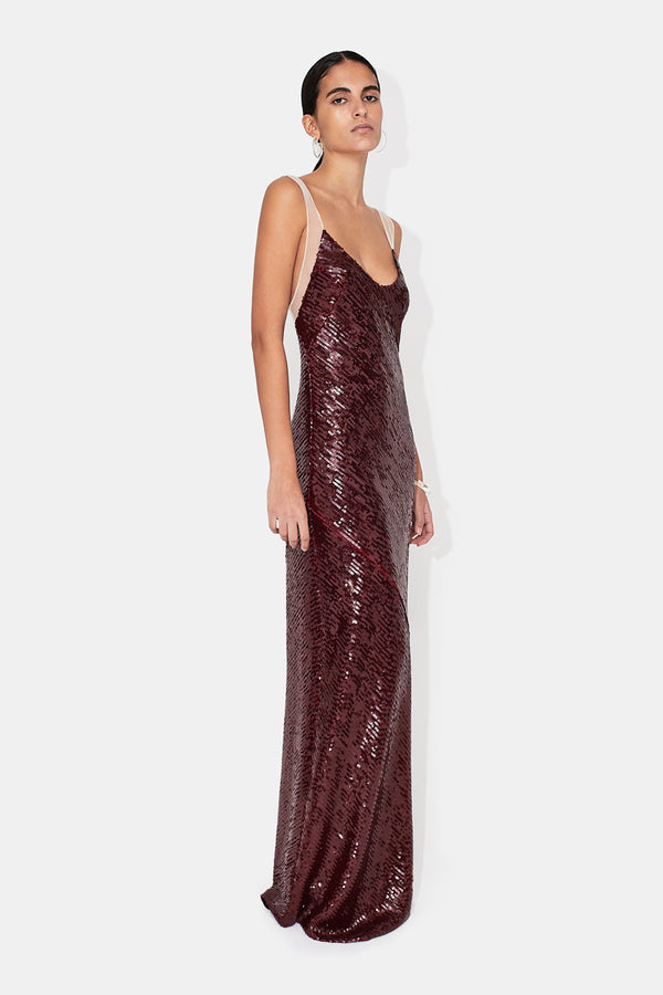 Beating Heart Gown - Blood Red