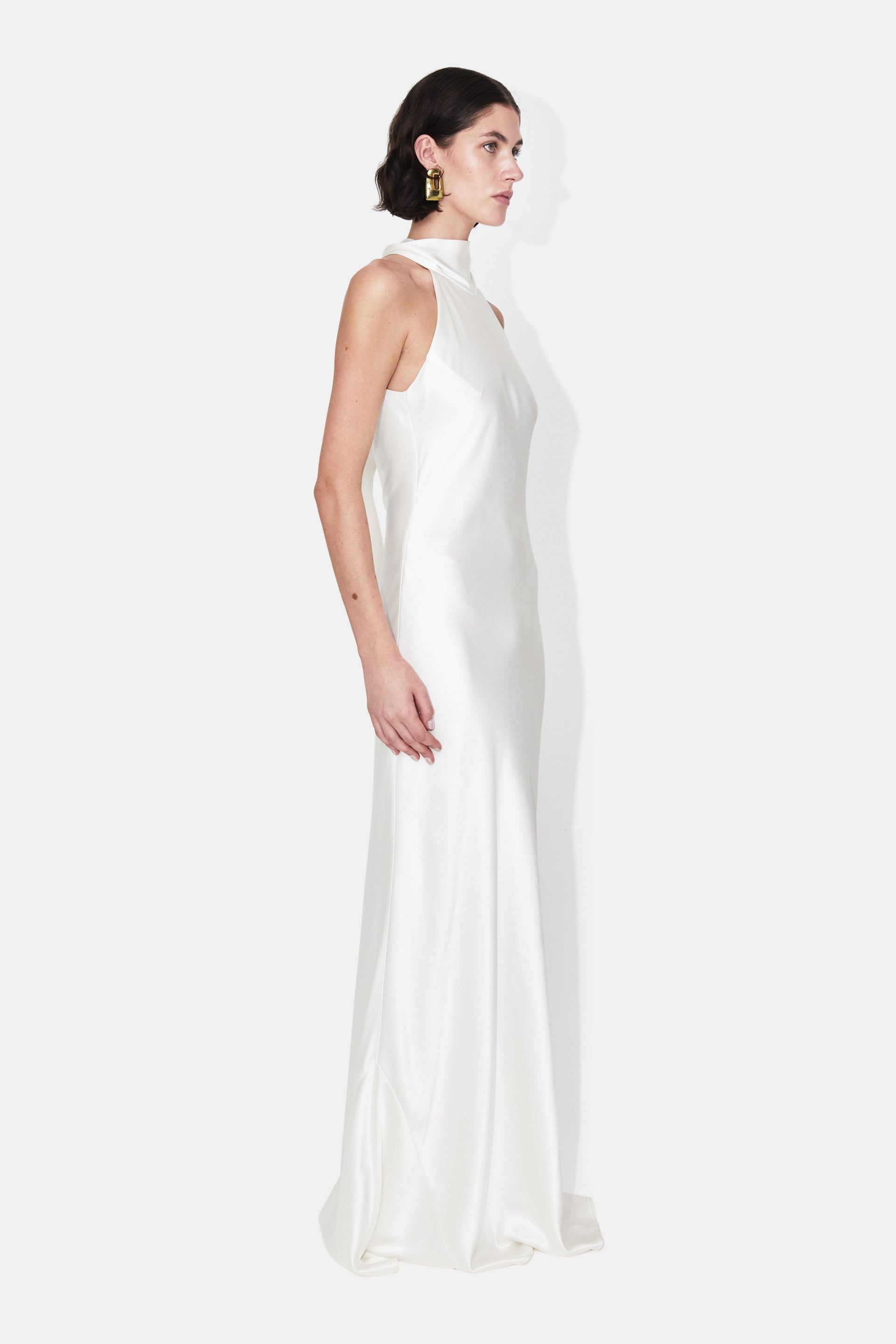 Sienna Silk Bridal Dress – Galvan London UK