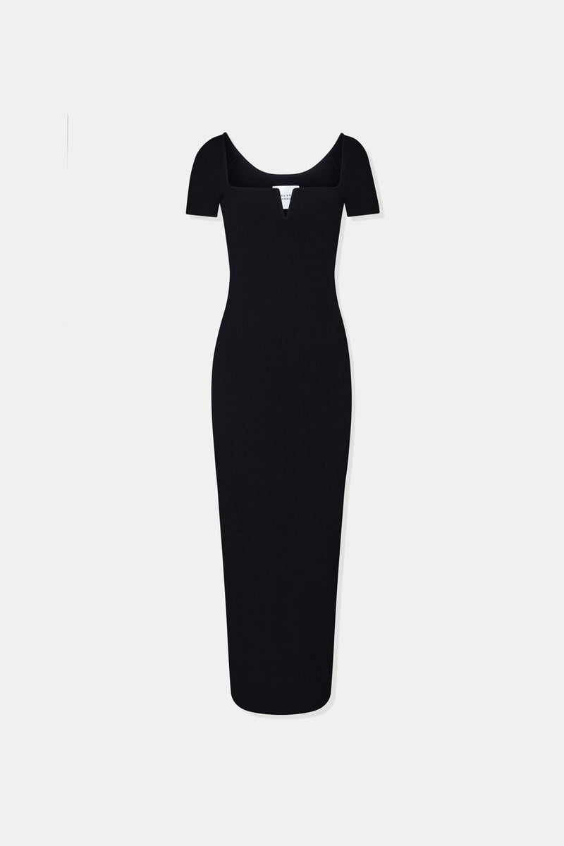 Freya Short Sleeve Dress - Black