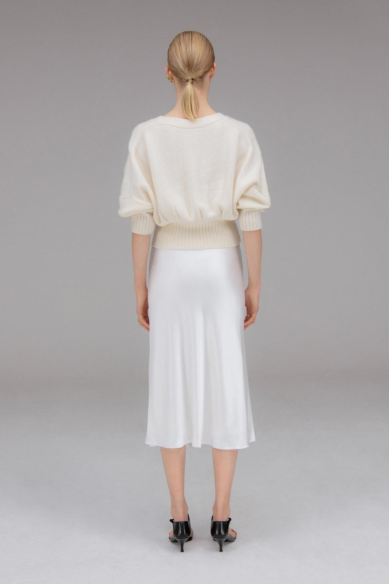 Luna Pearl Cardigan - Ivory