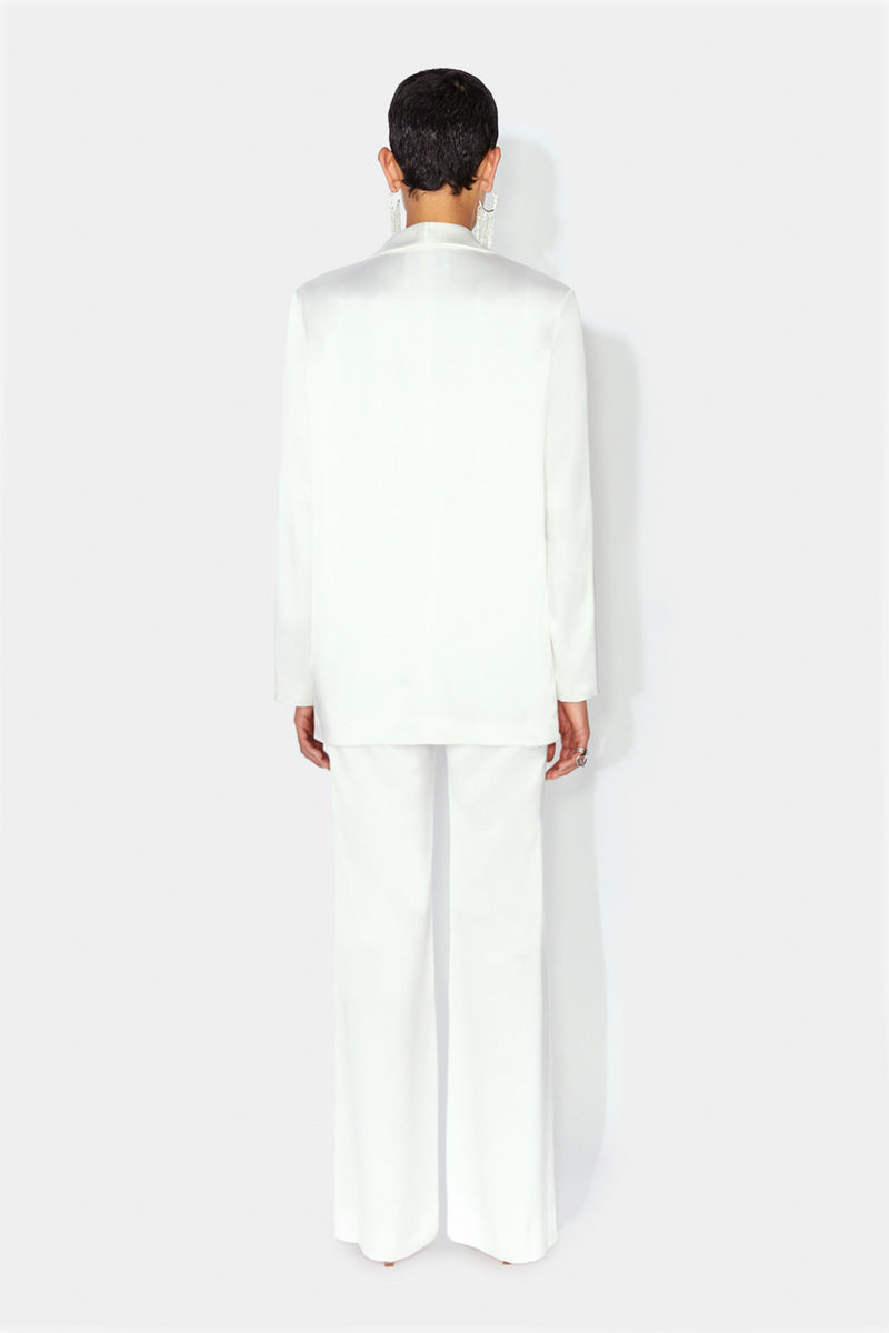 Julianne Bridal Trousers - Liquid White