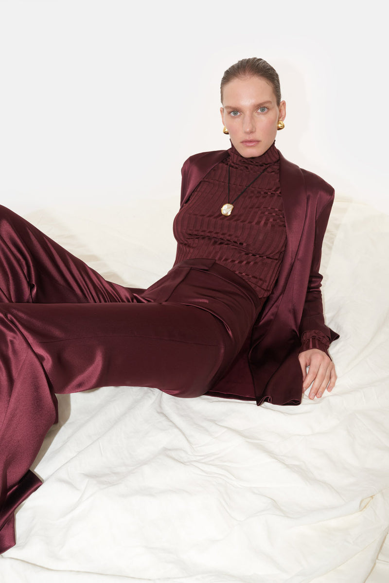 Julianne Trousers - Oxblood