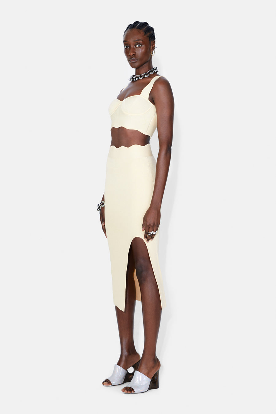 Delia Skirt - Vanilla