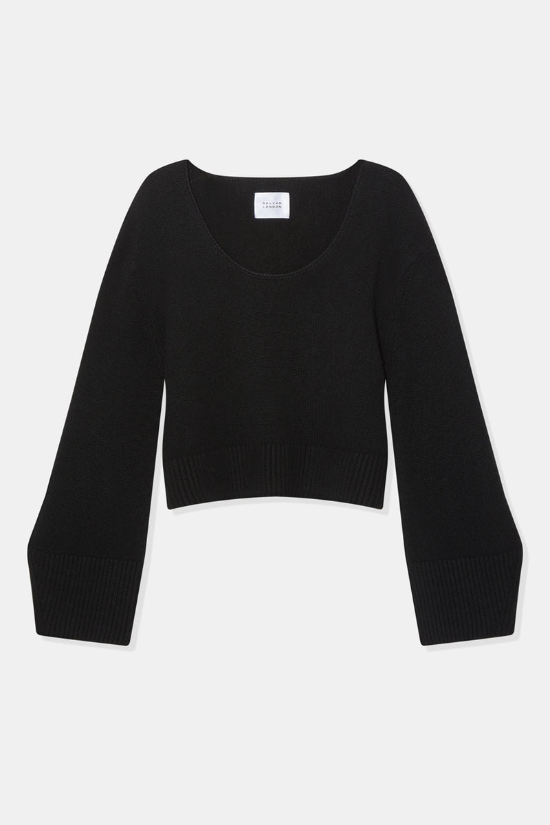 Theia Pearl Sweater - Black